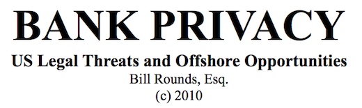 bank privacy report