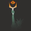 thumb statue of liberty eye of sauron