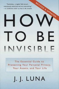 How To Be Invisible book cover