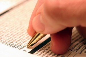 Non-disclosure agreement document