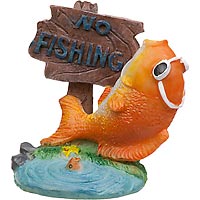 No Fishing Subpoena sign