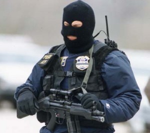 Police officer silhouette