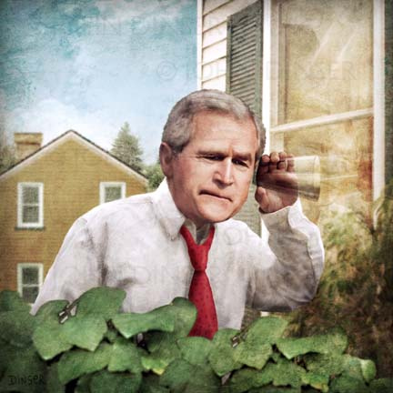 Government eavesdropping illegally