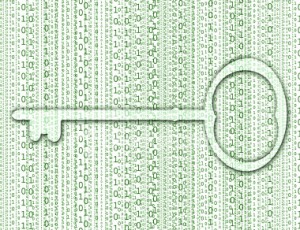 Encryption concept illustration