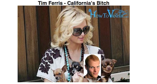 Tim Ferris Is Californias Bitch