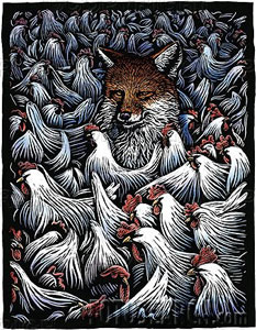 Fox in hen house