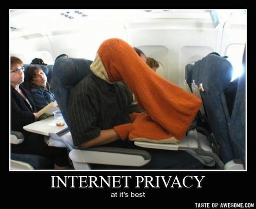 Internet privacy at best cartoon